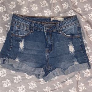 jean shorts